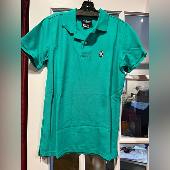 Psycho Bunny Vibrant Green Polo